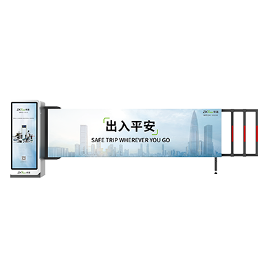 ZKTeco熵基PBG500卡布式广告道闸-熵基卡布道闸PBG500